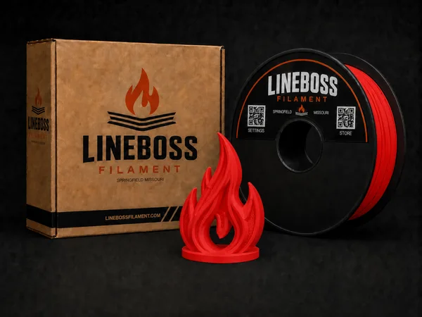LineBoss Filament ABS Red