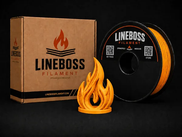 LineBoss Filament PETG Orange