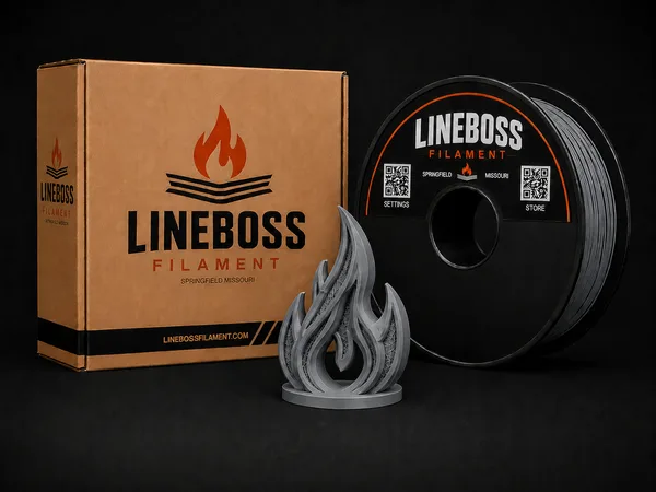 LineBoss Filament PLA+ Gray