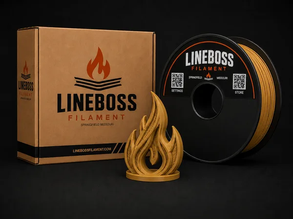 LineBoss Filament PLA+ Gold