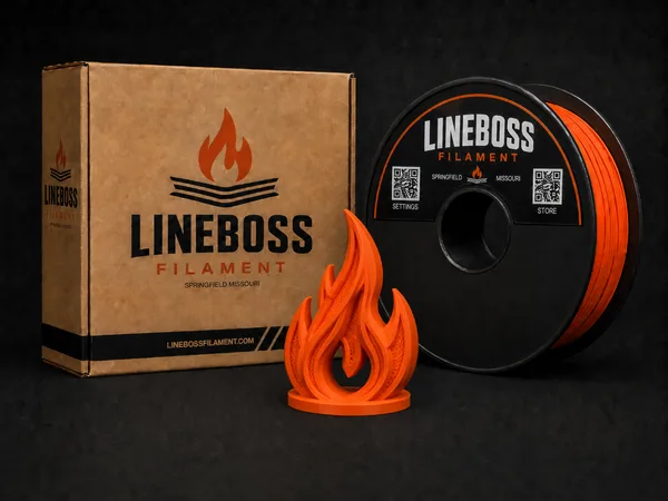 LineBoss Filament PLA+ Orange