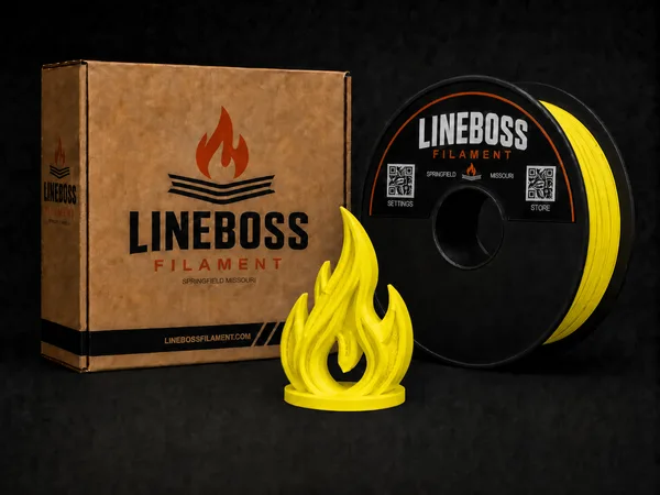 LineBoss Filament PLA+ Yellow