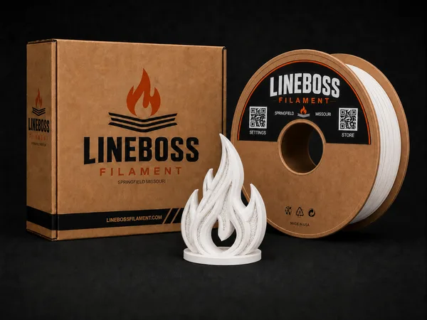 LineBoss Filament PLA White