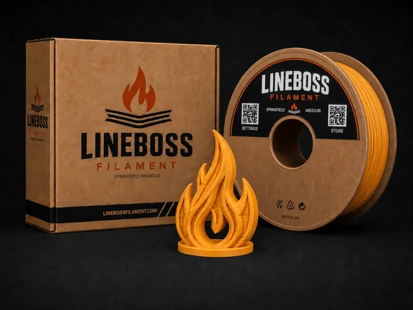 LineBoss Filament PLA Orange