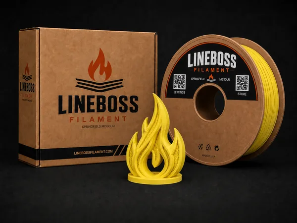 LineBoss Filament PLA Yellow