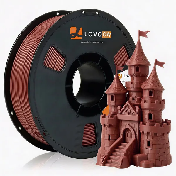 LOVOON LOVOON PLA 3D Printer Filament-Brown