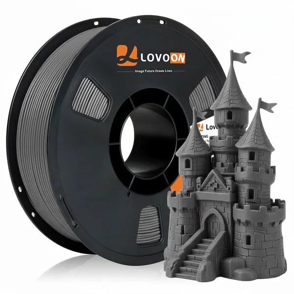 LOVOON LOVOON PLA Filament 1kg- Dark Grey