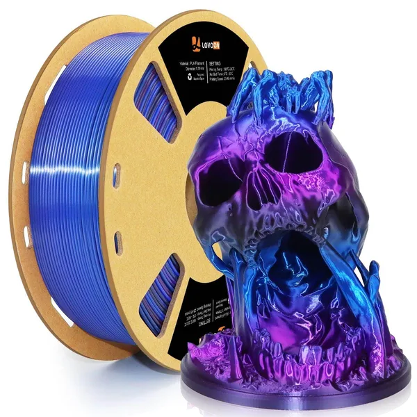LOVOON Gradient Silk Black/Blue/Purple