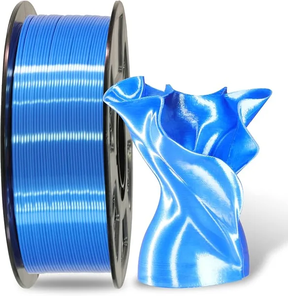 MIKA3D PLA Silk Sapphire Blue