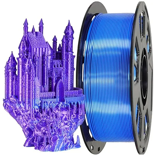 MIKA3D PLA Silk Purple Blue