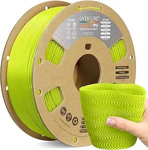 Overture OVERTURE High Speed TPU 95A Flexible 3D Printer Filament