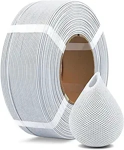 Overture OVERTURE High Speed Refill PLA Filament, 1kg Cold White