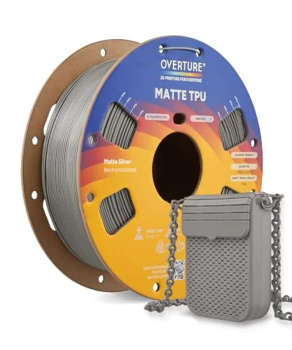 Overture OVERTURE High Speed Matte TPU Filament 95A