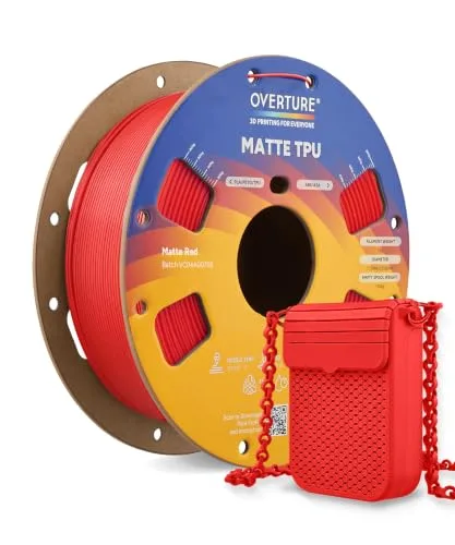 Overture OVERTURE High Speed Matte TPU Filament 95A