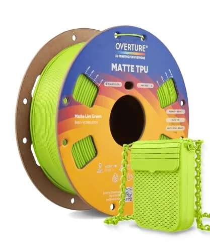 Overture OVERTURE High Speed Matte TPU Filament 95A