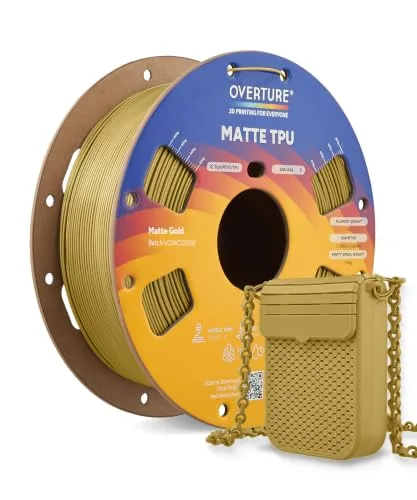 Overture OVERTURE High Speed Matte TPU Filament 95A