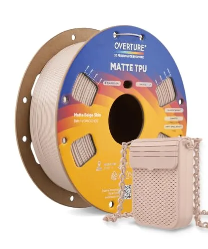 Overture OVERTURE High Speed Matte TPU Filament 95A