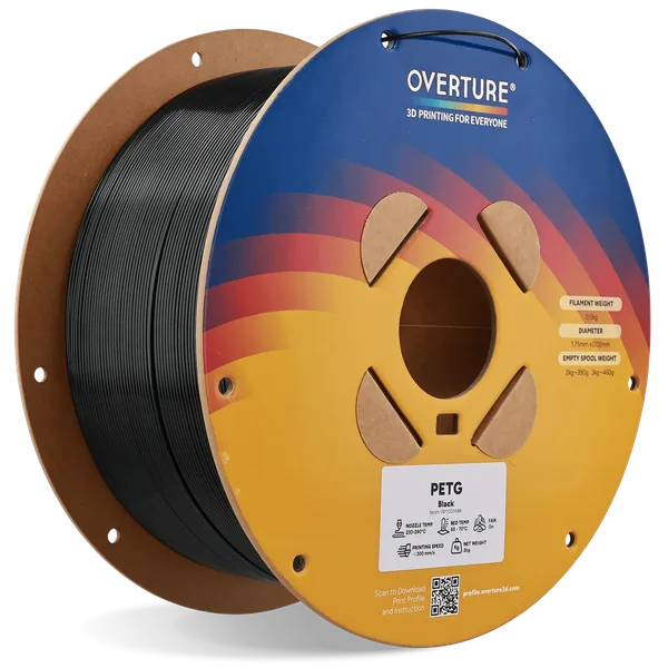 Overture Overture PETG 3D Printer Filament - 2kg