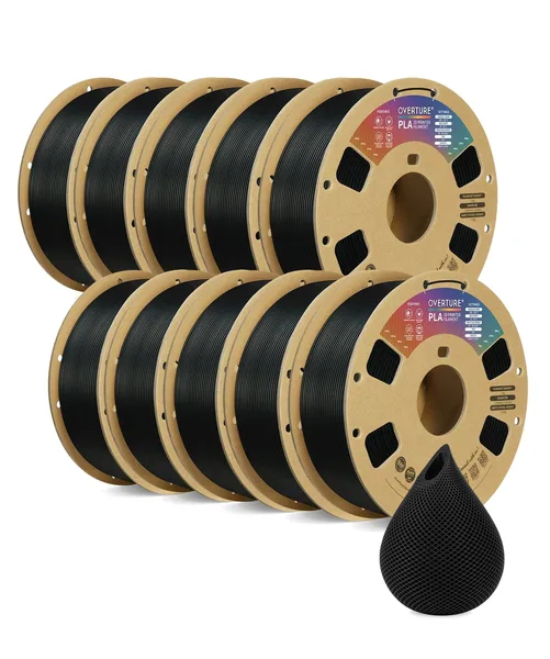 Overture Overture PLA 3D Printer Filament - 10 Pack