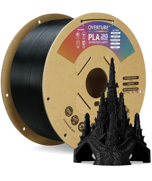 Overture Overture PLA 3D Printer Filament - 2kg