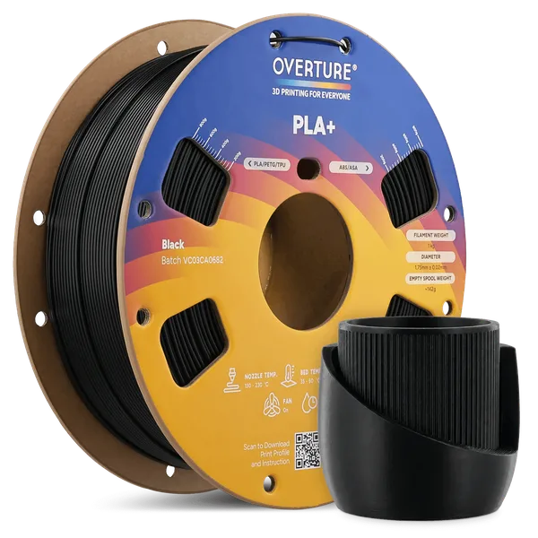 Overture Overture PLA+ 3D Printer Filament