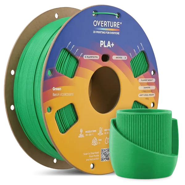 Overture PLA+ Green