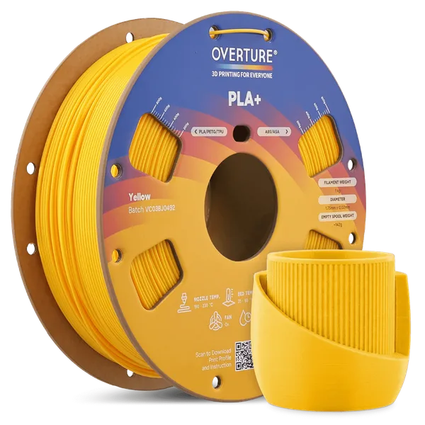 Overture PLA+ Yellow