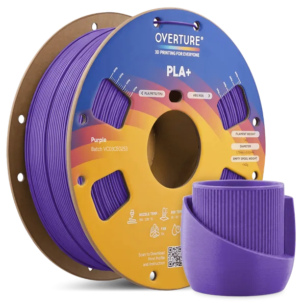 Overture PLA+ Purple