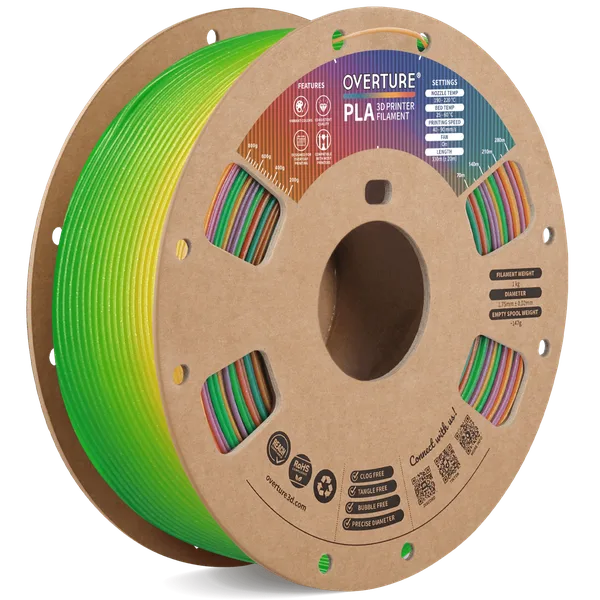 Overture PLA Christmas Prism