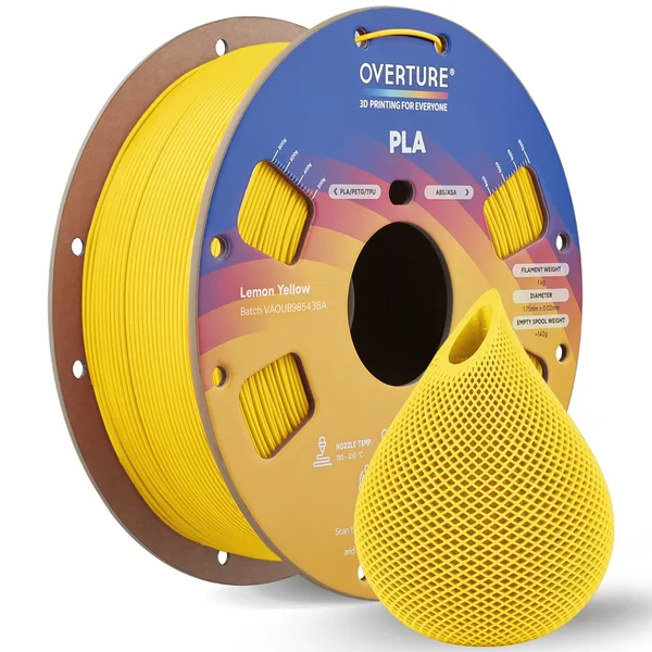 Overture PLA Yellow