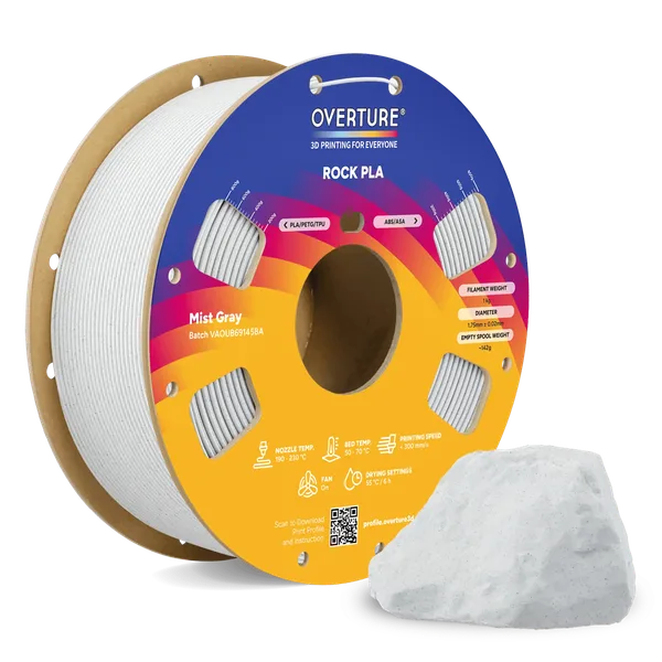 Overture PLA Gray