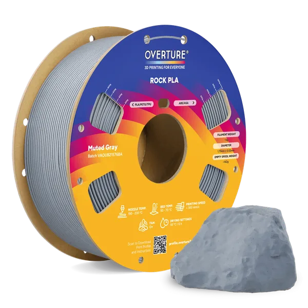 Overture PLA Gray