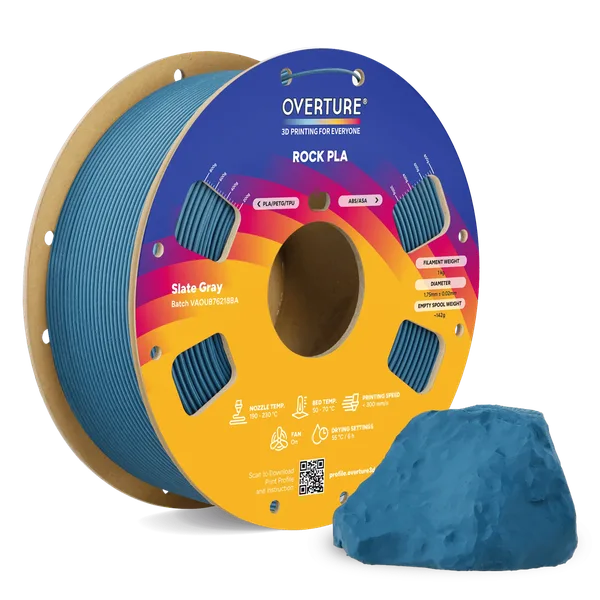 Overture PLA Charcoal