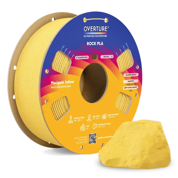 Overture PLA Yellow