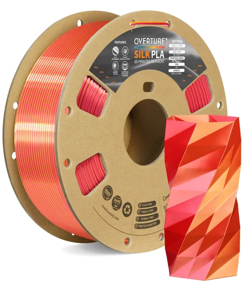 Overture PLA Silk Red