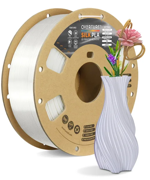 Overture PLA Silk White