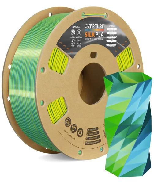 Overture PLA Silk Yellow