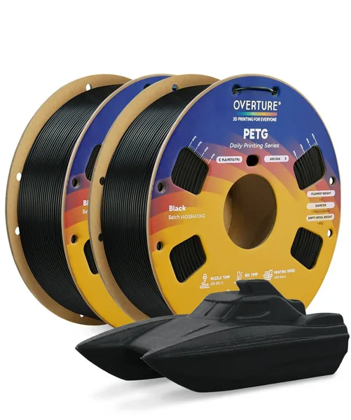 Overture Overture PETG 3D Printer Filament - 2 Pack