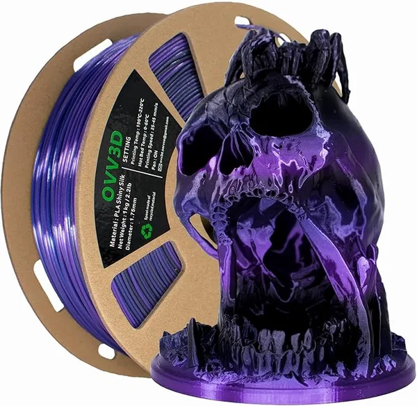OVV3D PLA Silk Black