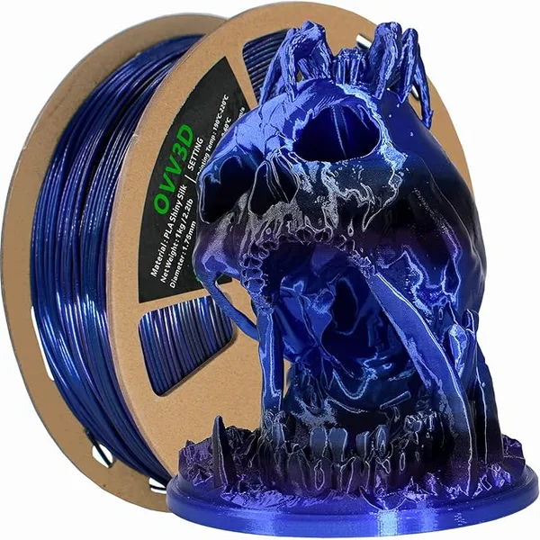 OVV3D PLA Silk Silk Black Blue