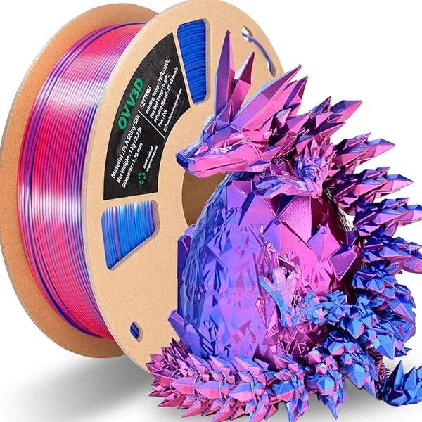 OVV3D PLA Silk Blue Red