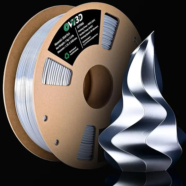 OVV3D PLA Silk Silver Grey