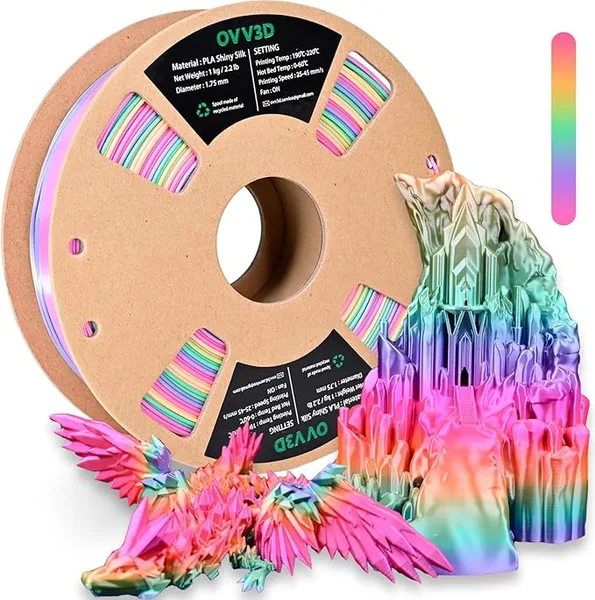 OVV3D PLA Silk Rainbow