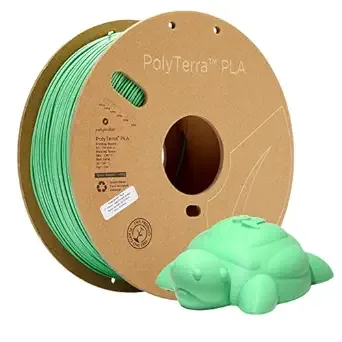 Polymaker Polymaker Matte PLA Filament Forest Green 1kg 3D Printing Filament, PolyTerra 3D Printer PLA Filament