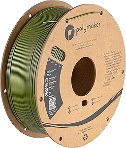 Polymaker Polymaker ASA Filament Army Green, 1kg ASA 3D Printing Filament, Heat & Weather Resistant - ASA 3D Printer Filament Perfect for Printing Outdoor Functional Parts