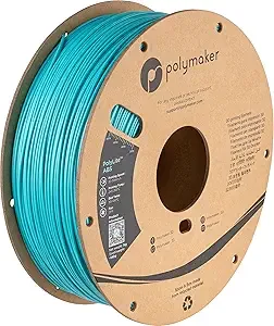 Polymaker Polymaker ABS Filament Teal, 1kg 3D Printing Filament, PolyLite ABS 3D Printer Filament, Heat Resistant, Strong & Durable, Dimensional Accuracy +/-