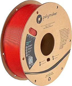 Polymaker Polymaker ASA Filament Red, 1kg ASA 3D Printing Filament, Heat & Weather Resistant - ASA 3D Printer Filament Perfect for Printing Outdoor Functional Parts