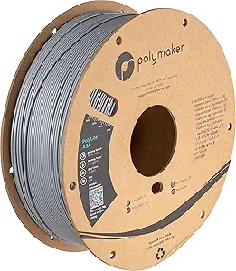 Polymaker Polymaker ASA Filament Grey, 1kg ASA 3D Printing Filament, Heat & Weather Resistant - ASA 3D Printer Filament Perfect for Printing Outdoor Functional Parts