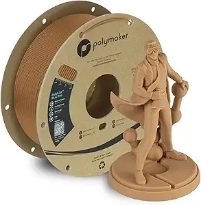 Polymaker Polymaker PLA PRO Filament 1kg, Tough & High Rigidity Army Beige 3D Printing Filament, PolyLite PLA PRO High Speed, Print with Most 3D Printers