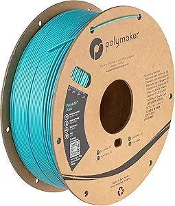 Polymaker Polymaker ASA Filament Polymaker Teal, 1kg ASA 3D Printing Filament, Heat & Weather Resistant - ASA 3D Printer Filament Perfect for Printing Outdoor Functional Parts